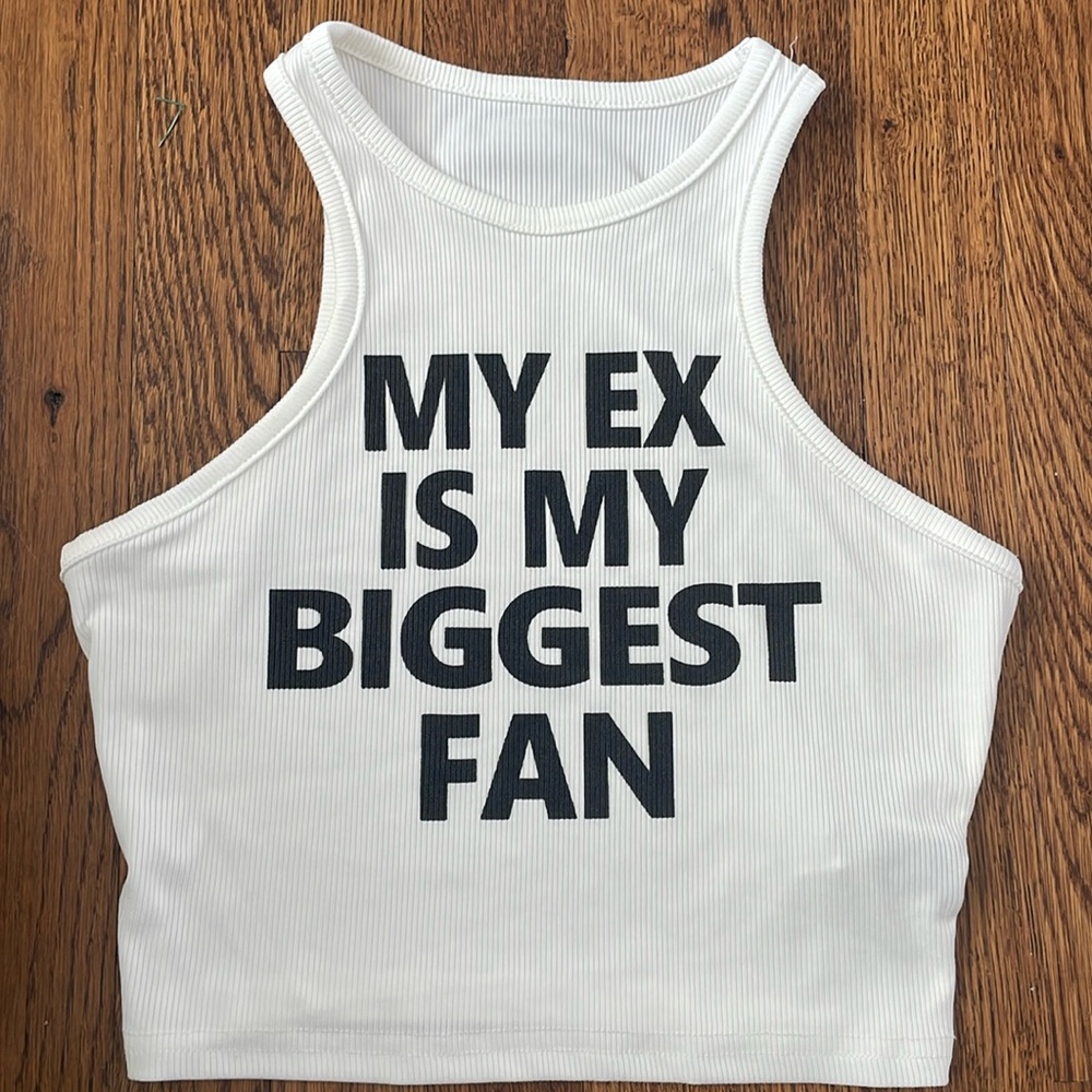 SHEIN White Tank Top Size S